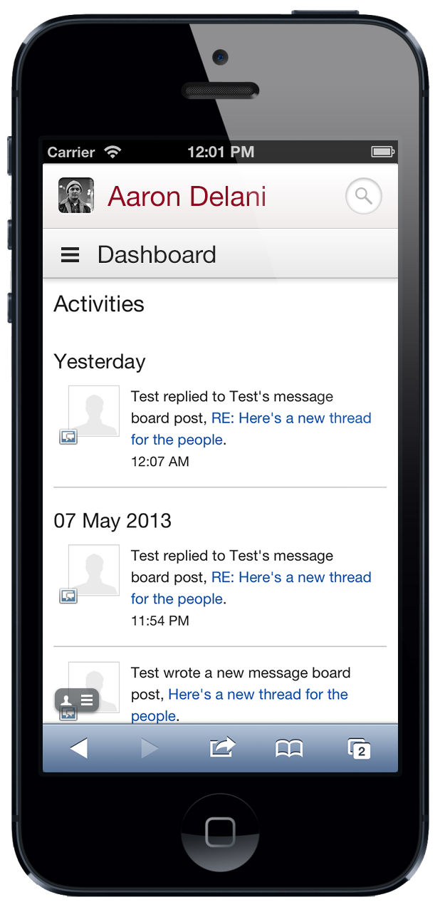 Social Office Dashboard