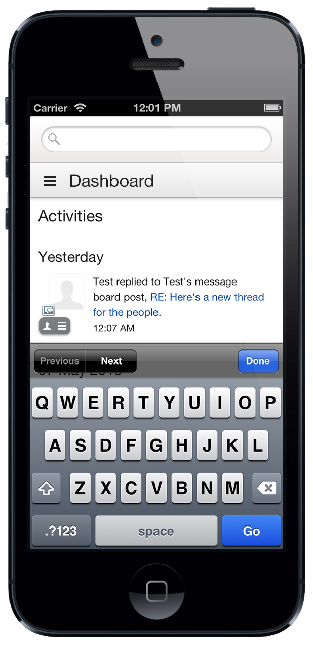Social Office Search Initialized