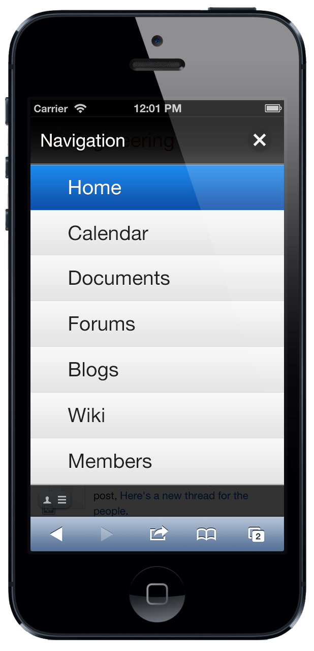 Social Office User Profile
