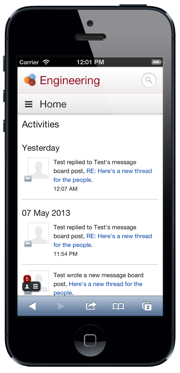 Social Office Site Forum