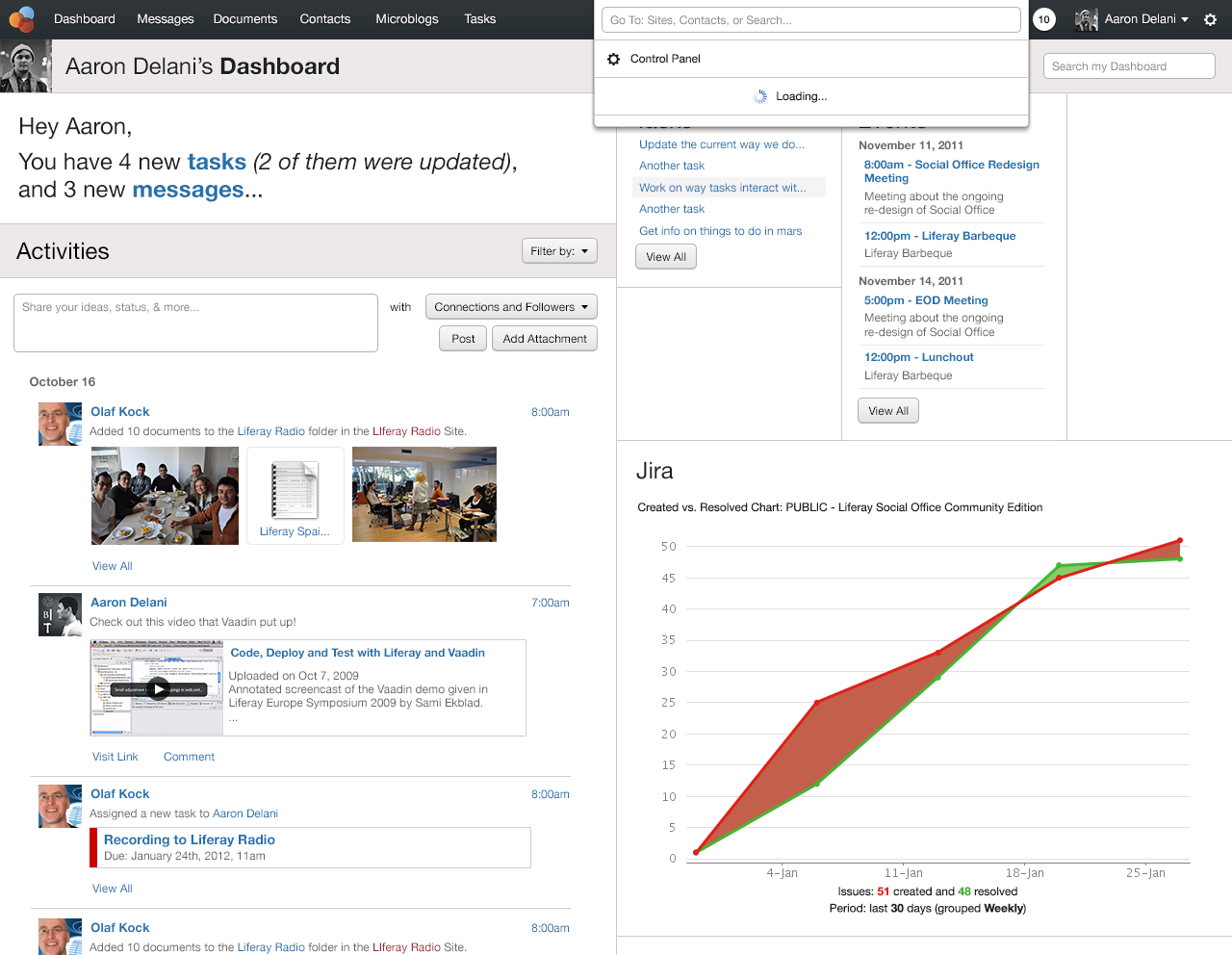 Social Office Search Initialized